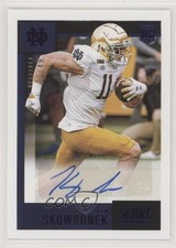 2021 Chronicles Draft Picks Score Rookie Purple 22/49 Ben Skowronek Auto w6g