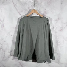 Yeezy Sample Eucalyptus Box Longsleeve Size M Oversized USA LA Apparel Kanye