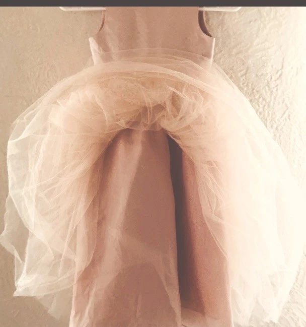 Disfraz/vestido de princesa de tul satinado rosa para niña talla 6 nuevo sin etiquetas Foto 4 de 4