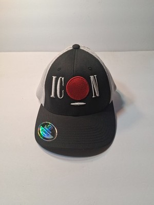 Dsquared2 Icon Cap Black Front White Mesh Back 