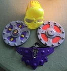Vintage HG Toys  MOTU He-Man Dress-Up Play Set: Two Shields, Mask, Belt