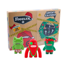 FUGGLER ADVENT CALENDAR 24 Festive Holiday Figures Ornaments Christmas 2026