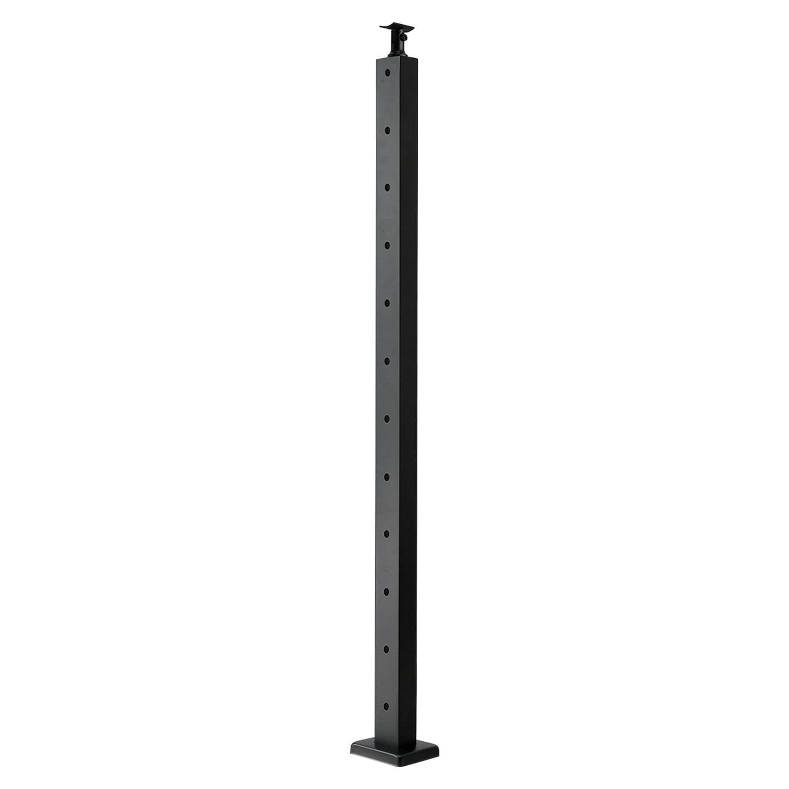 Cable Railing Post, 42x1x2 Inch Level Deck Stair Posts, 1-Pack Stainless Steel C