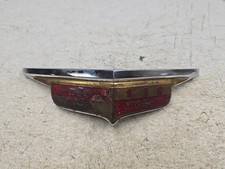1946 1947 1948 Desoto Front Hood Lower Emblem 1149269 Grille Crest Trim 1946 1947 1948 Desoto Front Hood Lower Emblem 1149269 Grille Crest Trim