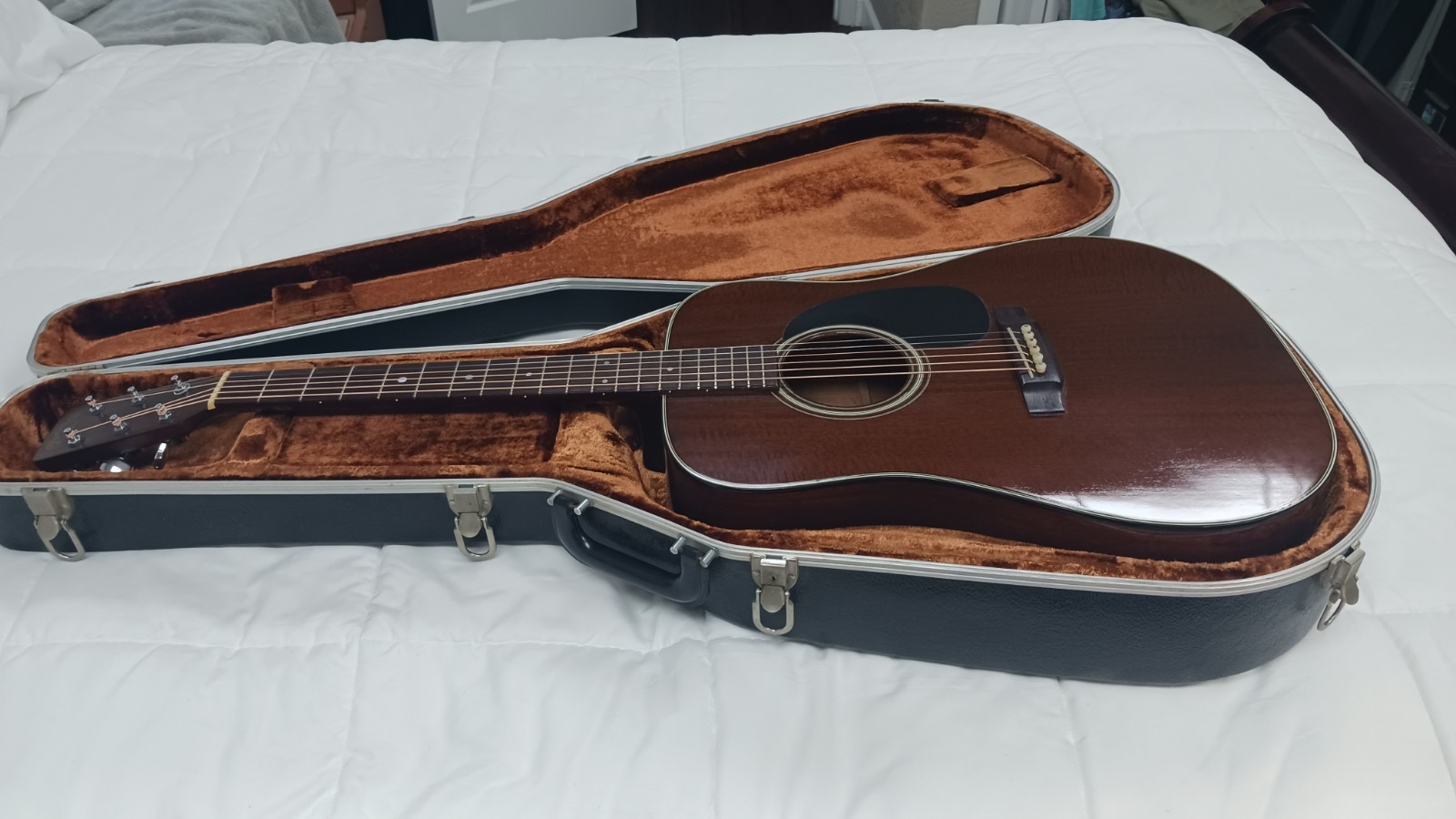 Martin D-19 M Acoustic Electric Guitar 1980 Excellent Condition Original Case