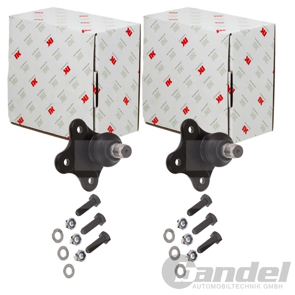 2X NK Traggelenke Vorne Unten Passend FÜR Fiat 500L Doblo Links+Rechts-image