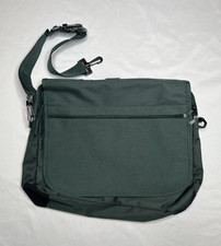 Green Vintage Laptop/Messenger Bag w/ Adjusta...