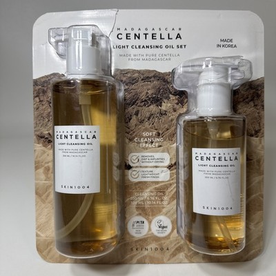 SKIN1004 Madagascar Centella Light Cleansing Oil Set Korean 6.76oz & 10.14oz