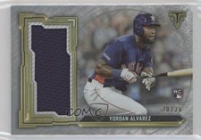 2020 Topps Triple Threads Single Jumbo Relics 30/36 Yordan Alvarez #SJR-YA 6fs