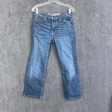 Ariat B4 Relaxed Jeans YOUTH Boys 16 28x24 SHORT Cowboy Western Denim Blue Dark