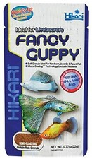 Hikari Fancy Guppy Food 0.77 oz Semi-Floating Granules for Tropical Fish