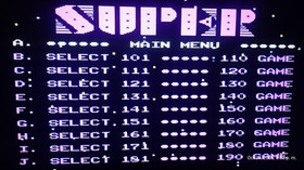 NES COMPATIBLE- SUPER 190 -DIG DUG 2, SPELUNKER, MOAI, ETC - NIPPON GAME-RARE