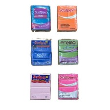 Sculpey Polymer Clay Lot