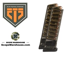 2 PACK ETS Glock 42 G42 .380ACP 9-Round MAGAZINE SMK-GLK-42-9 FAST SHIP