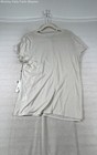 Simply Vera Vera Wang Women's Wind Chime Beaded Neck Short Sleeve Shirt XL NWT — photo 5