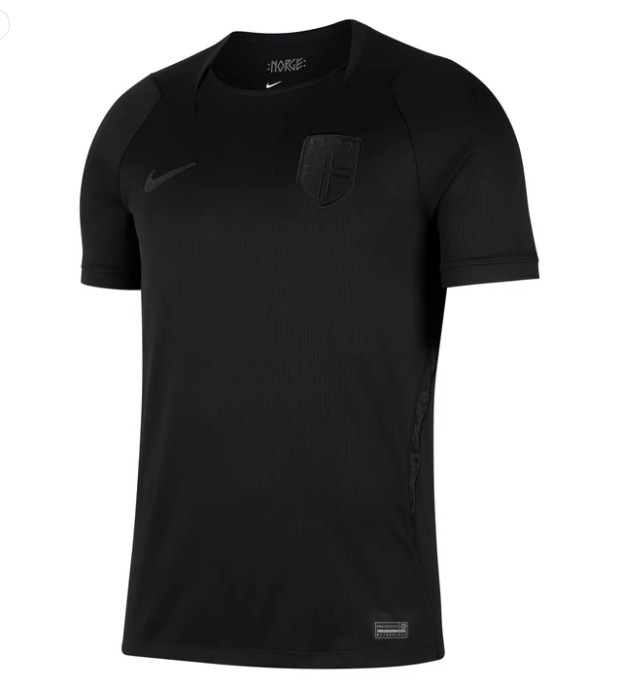 Norway Away Jersey 2026 World Cup Mens Black Shirt Size XL (UK L)