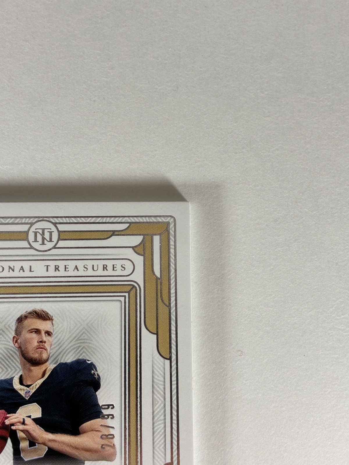 TYLER SHOUGH 2025 Panini National Treasures 28/99 Rookie ON CARD Auto #RSFP-TSH view 7