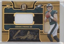 2022 Panini Gold Standard Rookie Jersey Prime 33/49 Carson Strong #203 Auto 0s9t
