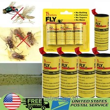 4~20 Rolls Insect Bug Fly Glue Paper Catcher ...