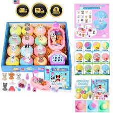 Bath Bombs for Kids with Toys Inside for Girls Boys, 12 Pack Kids Bath Bombs ...