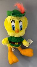 1997 Looney Tunes Tweety Bird Robin Hood Plush Ace Warner Brothers Vintage
