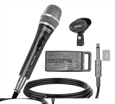 Professional Dynamic Vocal Microphone Neodymium Cardioid Unidirectional Handheld