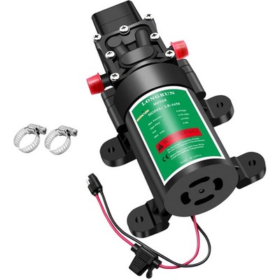 Wasserpumpe 12V DC, Membran, 4.5L/Min, 85PSI, für Wohnmobil, Garten