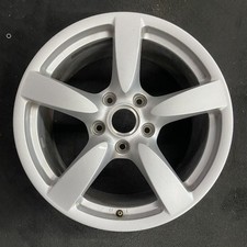 Rear Porsche Silver Cayman Boxster Oem Wheel 18 2008 Factory Alloy 67341a