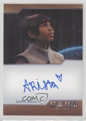 2020 Star Trek Discovery Season 2 Arista Arhin Michael Burnham Auto 11zy