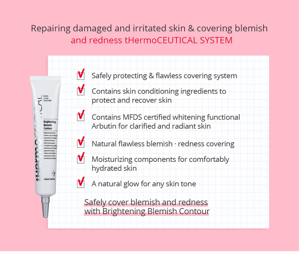 Korean tHermoCEUTICAL Brightening Blemish Contour 50ml BB Cream