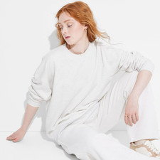 Women's Oversized Pullover Sweatshirt - Wild Fable - Gray - Small - G15