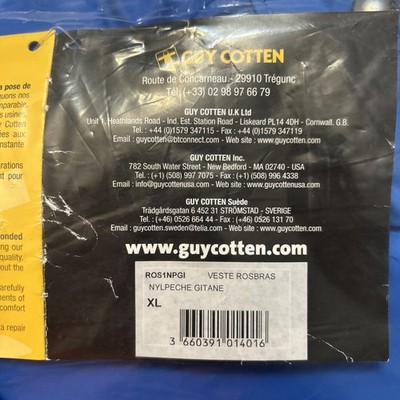 Guy Cotten Rosbras Heavy-Duty Waterproof Jacket - XL Gitane Blue (Nylpeche)