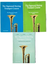 Sigmund Hering Trumpet Course 1, 2, 3, Beginning Advancing Progressing Trumpeter