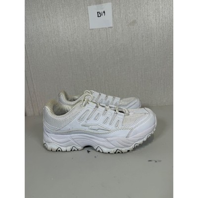 Avia Shoes Womens Size 6 White Mesh Walking Athletic Sneakers WWAV21ESD43