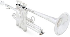 S.E. Shires TRQ9S Q Series Piccolo Trumpet - Silver Plated
