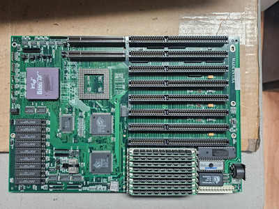 Rare Retro I486 DX Motherboard Symphony 486DX w/Processor RAM Vintage Posts VLB