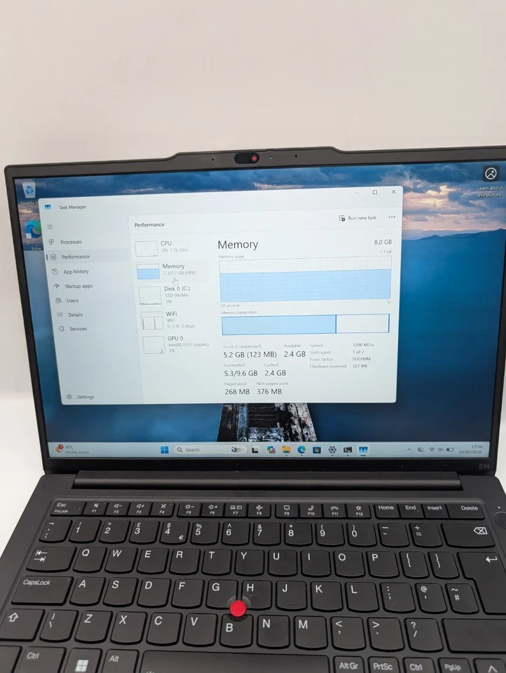 Lenovo ThinkPad E14 G5 · i5-13420H · 8GB · 256GB, photo 4 of 5