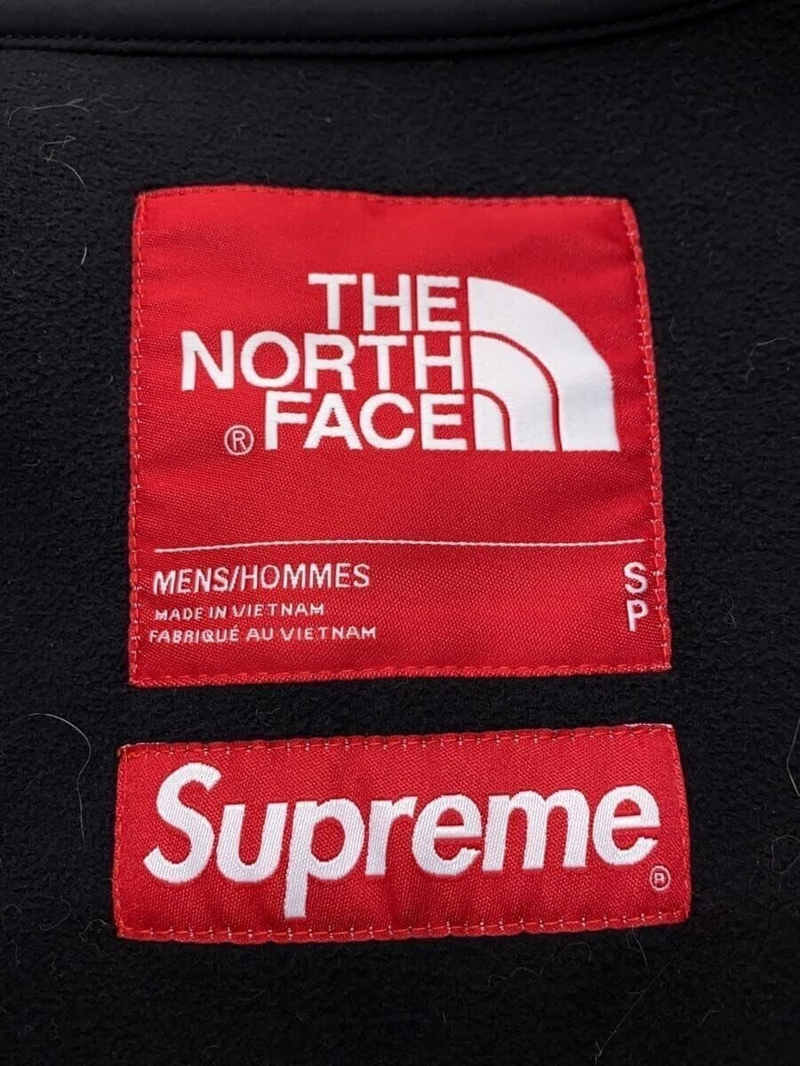 Felpa con cappuccio Supreme Others 20AW logo pile Jaket S poliestere nero NT62004I usata