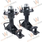 Pairs 5x5.5Lug Superior Shipping Container Wheels Container Moving Kit Spindles