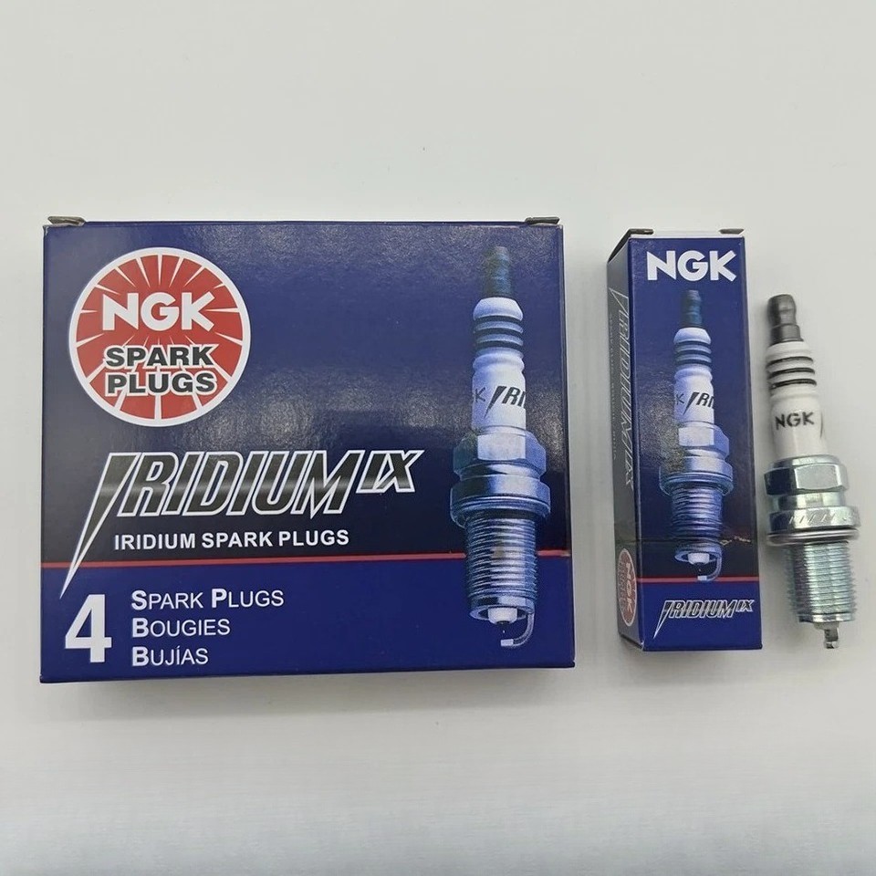 4 pcs NGK BKR5EIX-11 5464 Spark Plugs Iridium IX For Toyota Mitsubishi Mazda
