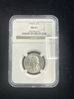 1944-D 25C Washington Silver Quarter NGC MS 64 #x2028