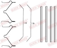 ZubehöRkit, Scheibenbremsbelag Quick Brake 109-1701 FüR Toyota