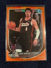 Deni Avdija 2025-26 Portland Trail Blazers Bowman Chrome Orang Mojo #BCV-187 /25