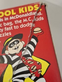 McDonaldLand Nintendo Nes gioco in scatola completo di custodia poli e manuale testato 