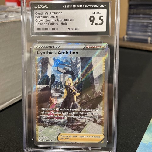 Cynthia's Ambition graded CGC 9.5 for sale on eBay