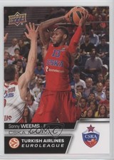 2015-16 Upper Deck Euroleague Sonny Weems #E-9 6nz