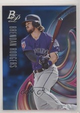 2018 Bowman Platinum Top Prospects Blue 9/150 Brendan Rodgers #TOP-98 4l3
