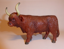 Bullyland 625729 Schottisches Hochlanrind / Bulle 12,5 cm  Bauernhoftiere  Farm 