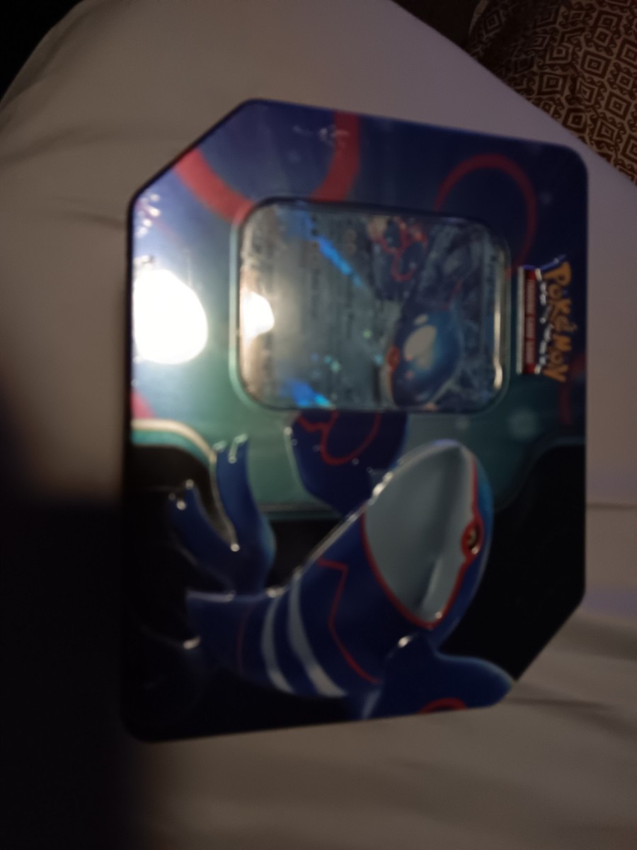 pokémon trading card game azure legends tin kyogre ex Pokémon Trading Card Game: Azure Legend Tins – Pokemon Plug main image 0
