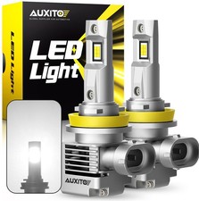 AUXITO H11 LED Headlights Kit Low Beam Bulb Super Bright 6000K Cool White 5000LM